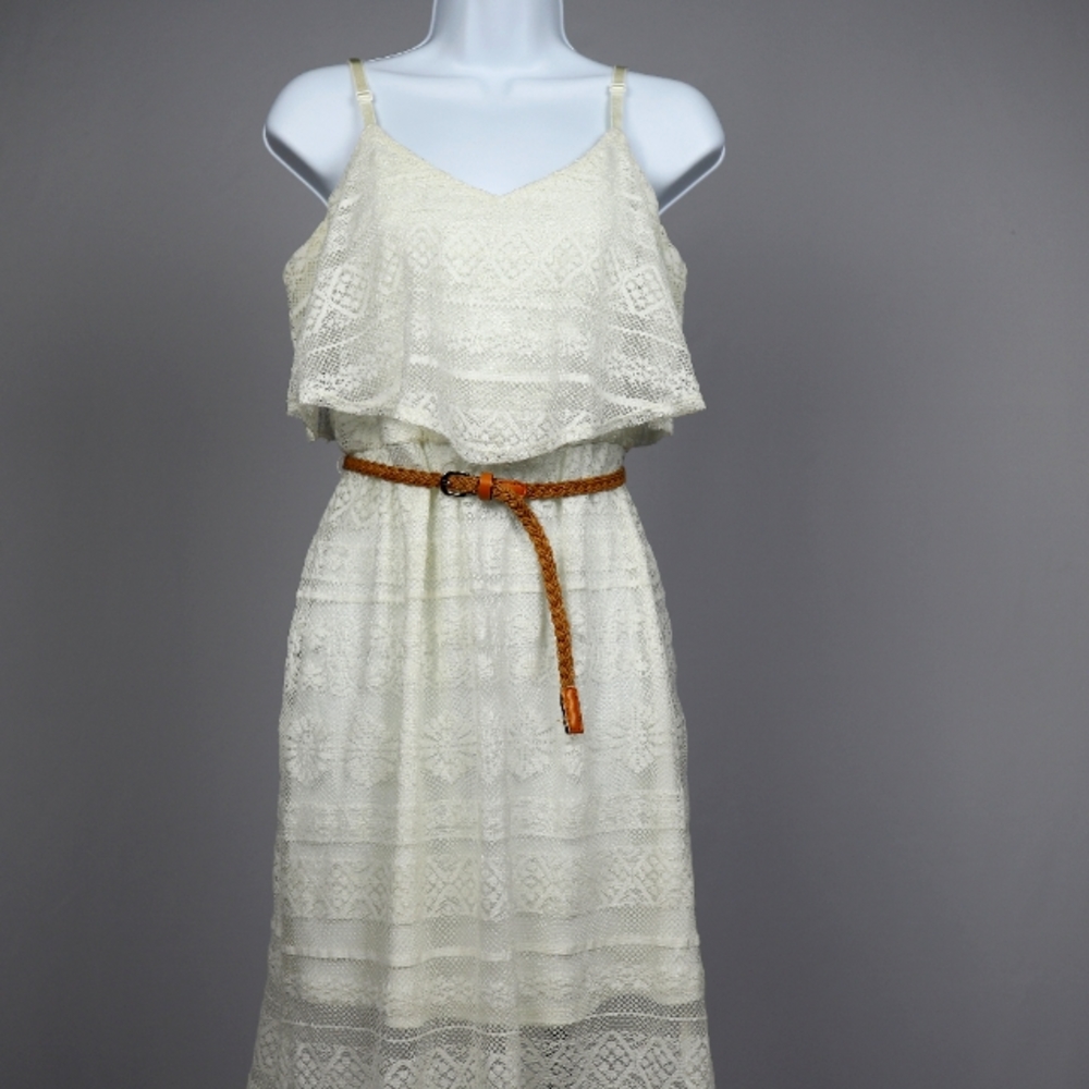 Charlotte Russe Womens Medium White Dress